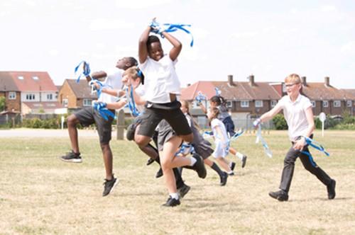 Children dancing