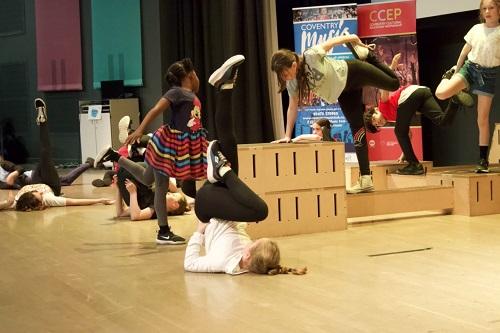 Parkour workshop.